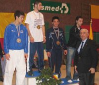 D'Auria Gabriele, Medaglia di Bronzo Juniores Kg.66 16° Torneo Internazionale Sankaku Bergamo 2005