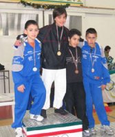 Rosati Fabio, Medaglia D'Argento, e Mancino Daniele, Medaglia di Bronzo Kg.38 Esordienti - Torneo Città di Taranto 2004