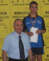 Savarese Pierluigi, Medaglia d'Argento Esordienti Kg.46 17° Torneo Internazionale Città di Messina 2005