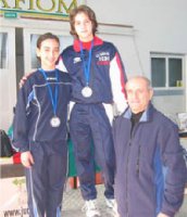 D'Ambrosio Marta, Medaglia d'Argento Esordienti Kg. 40 13° Torneo Città di Taranto 2005
