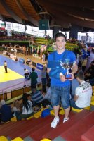 Massimiliano Leo, vincitore Trofeo Italia, Esordienti B Kg. 66 - 2011