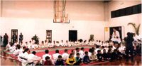 (Febbraio 2002)Judoka presenti all'inaugurazione del Centro Sportivo Comunale E. Berlinguer - Bellizzi