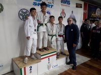 Sola Anthony, medaglia d’Oro Fiore Gainluca, medaglia di Bronzo Torneo di Massa Martana