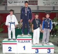 Daniele Mancino, Medaglia D'oro Esordienti Kg.38 16° Torneo Internazionale Città di Colombo 2004